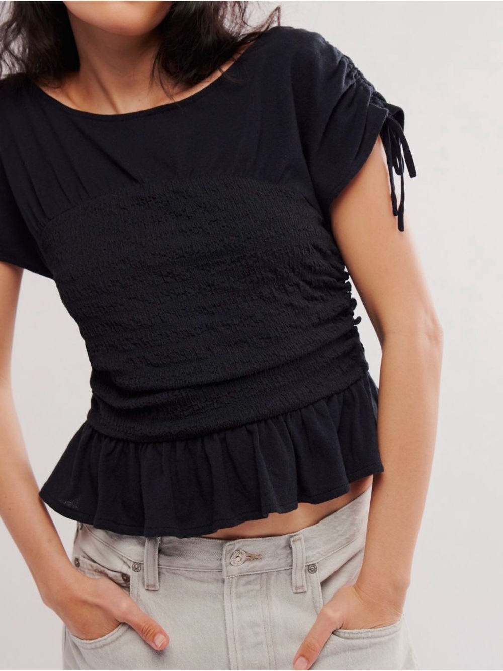 Free People Jessie Twofer Tee